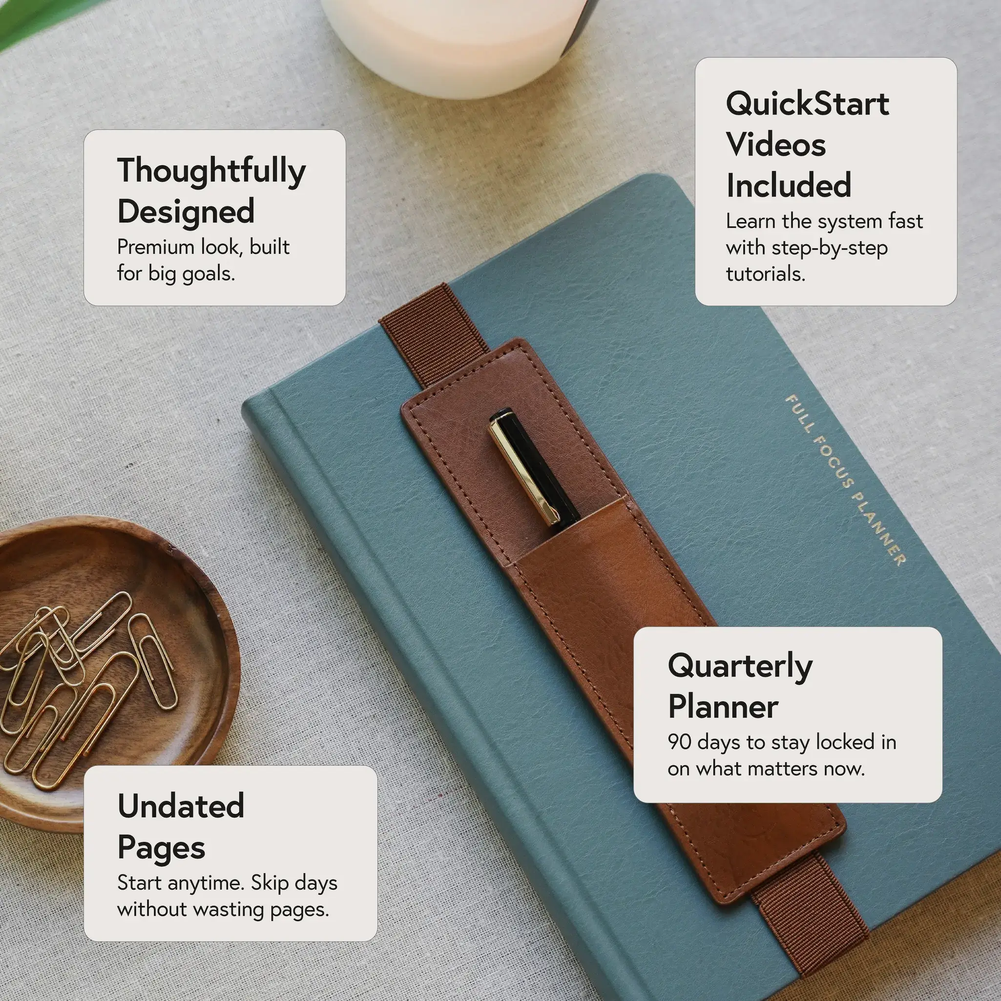 Full Focus Planner - Leather - Image 10