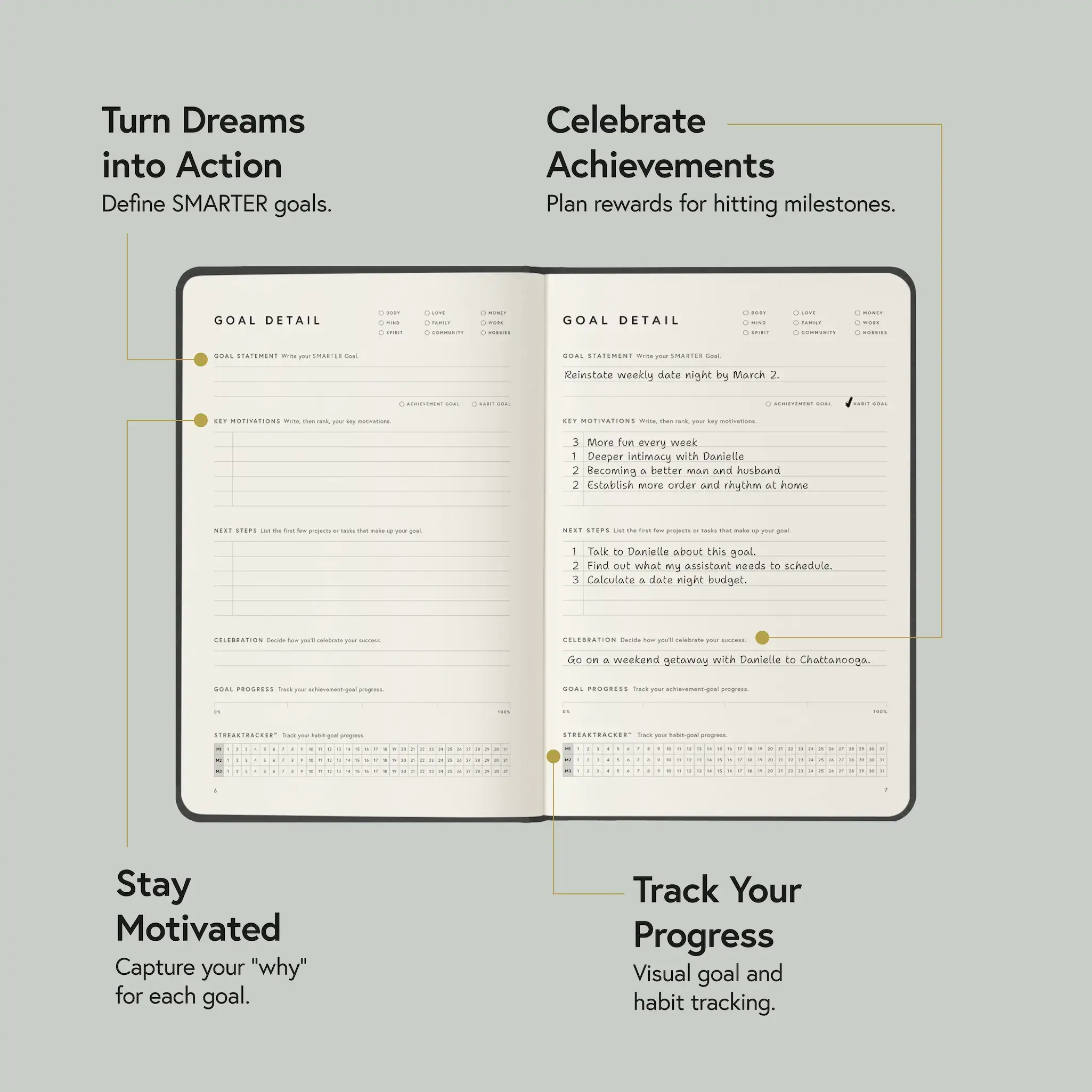 Full Focus Planner - Linen - Image 5