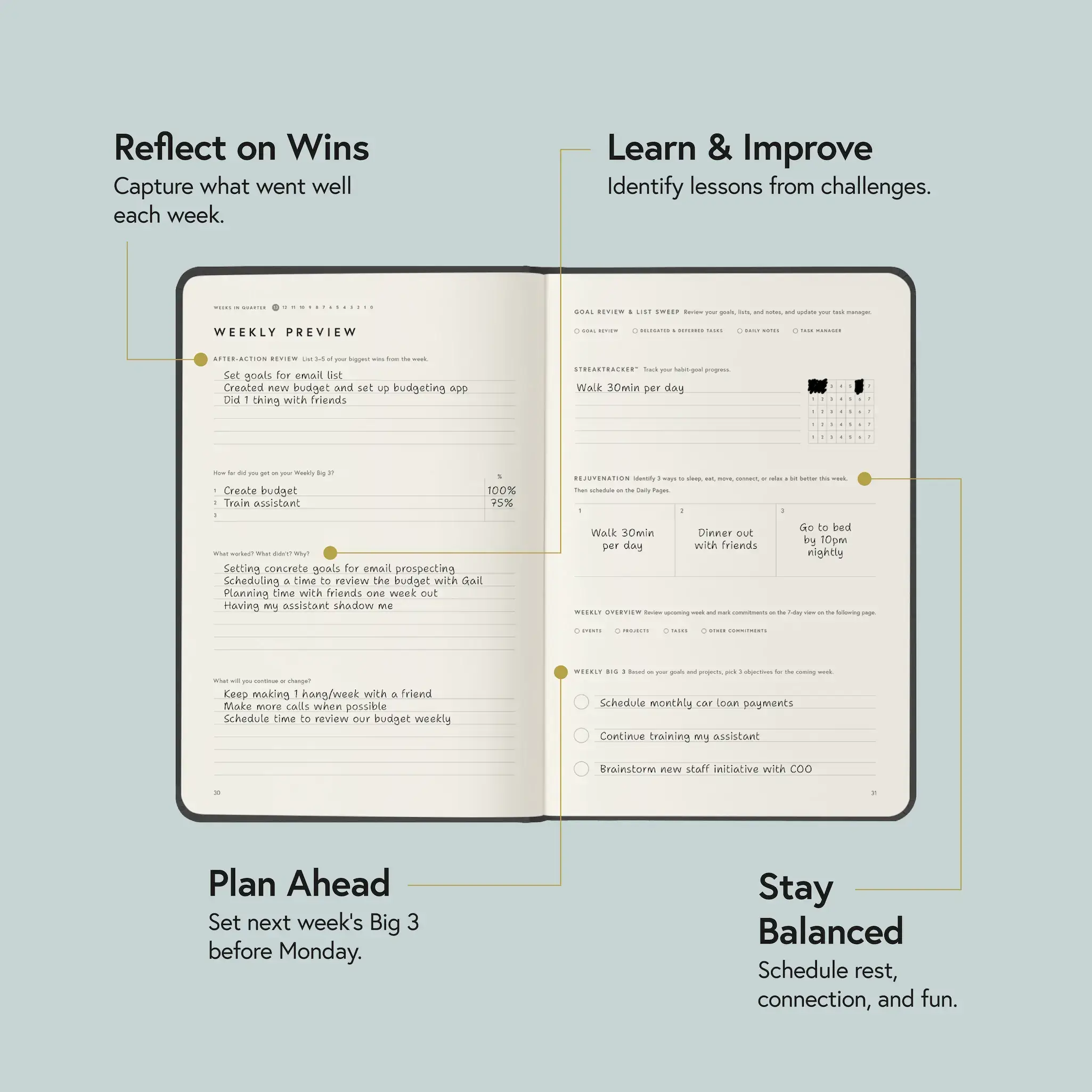 Full Focus Planner - Linen - Image 6