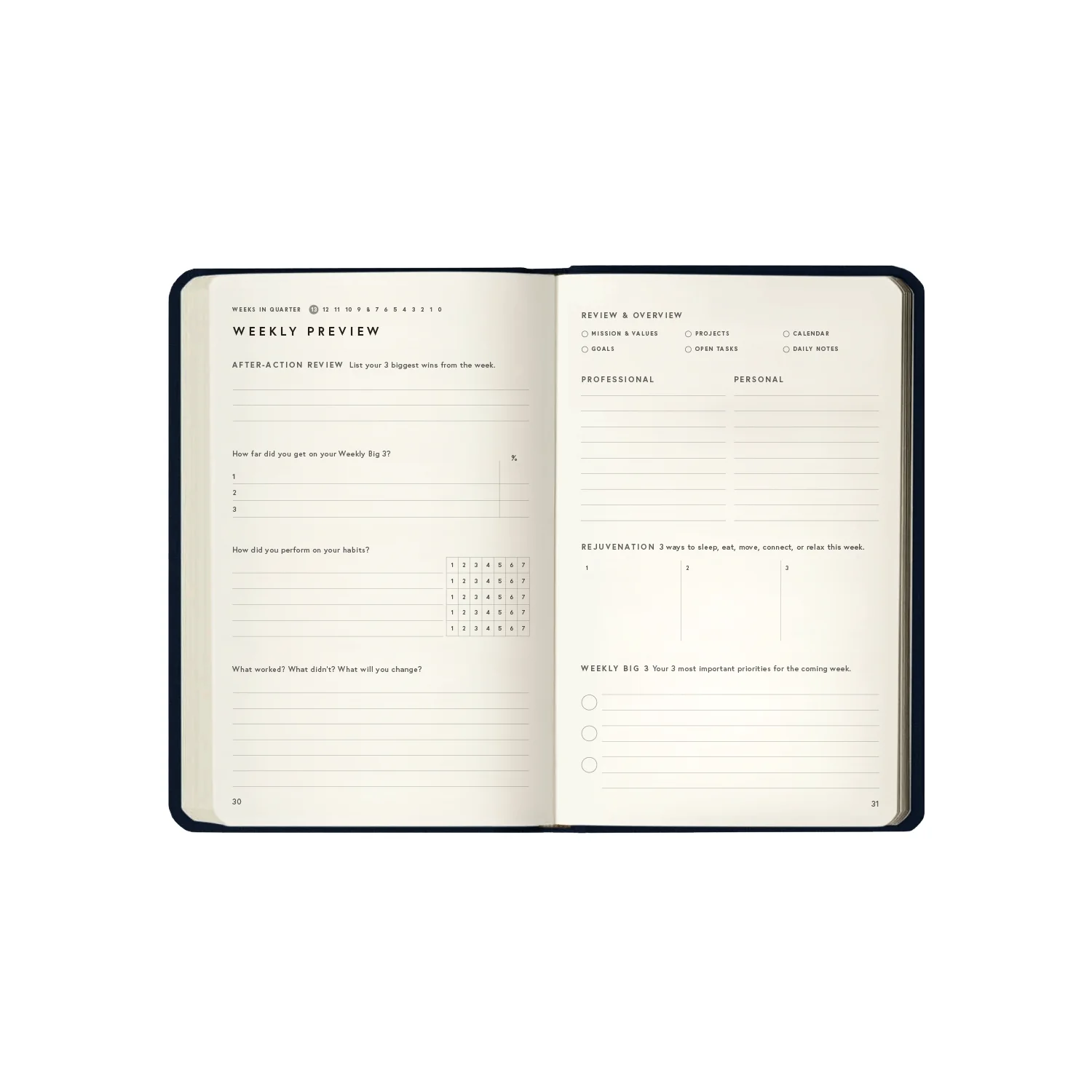 Full Focus Planner - Pocket - Annual Subscription - One Shipment Per Year - Image 3