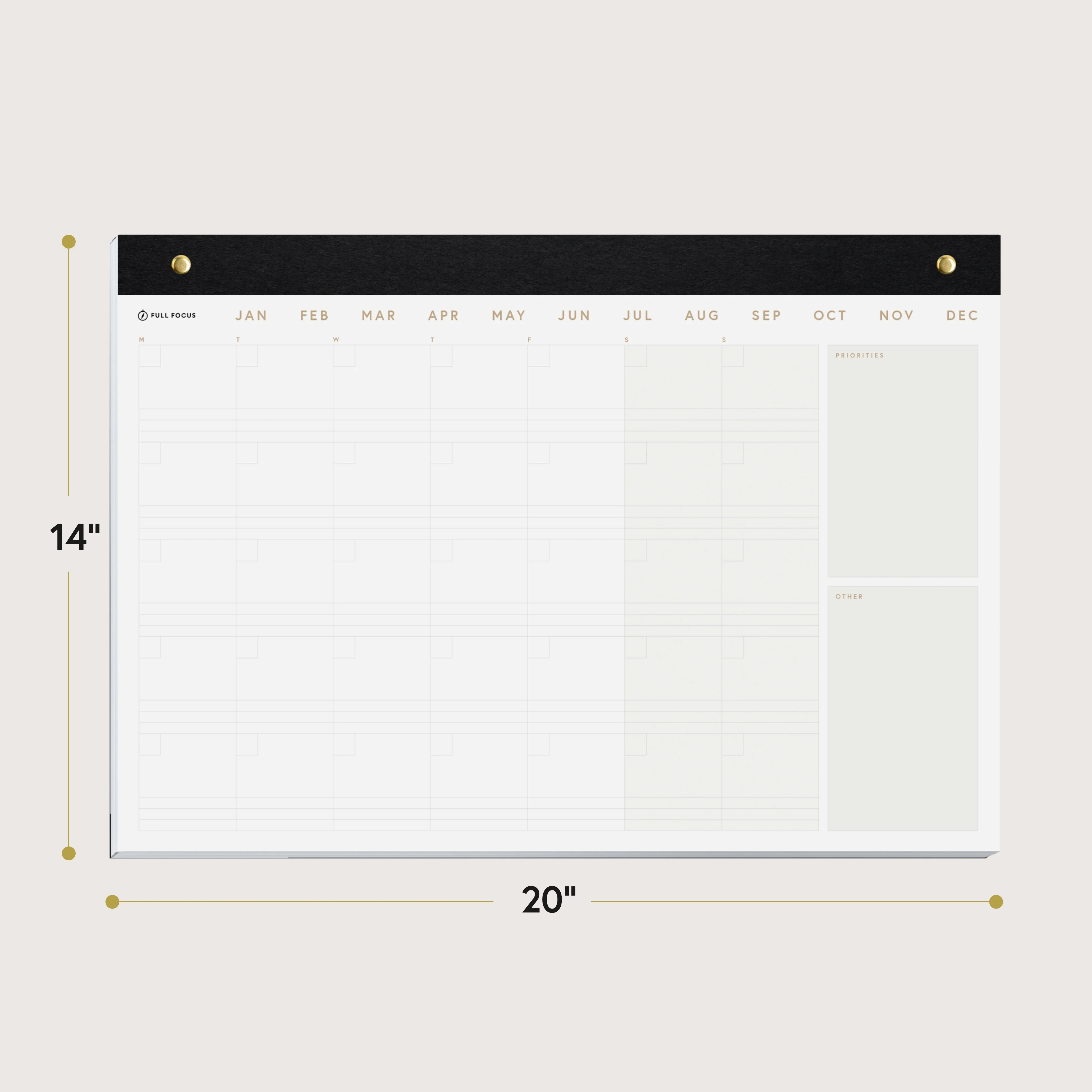 Large Wall & Desk Calendar - Image 3