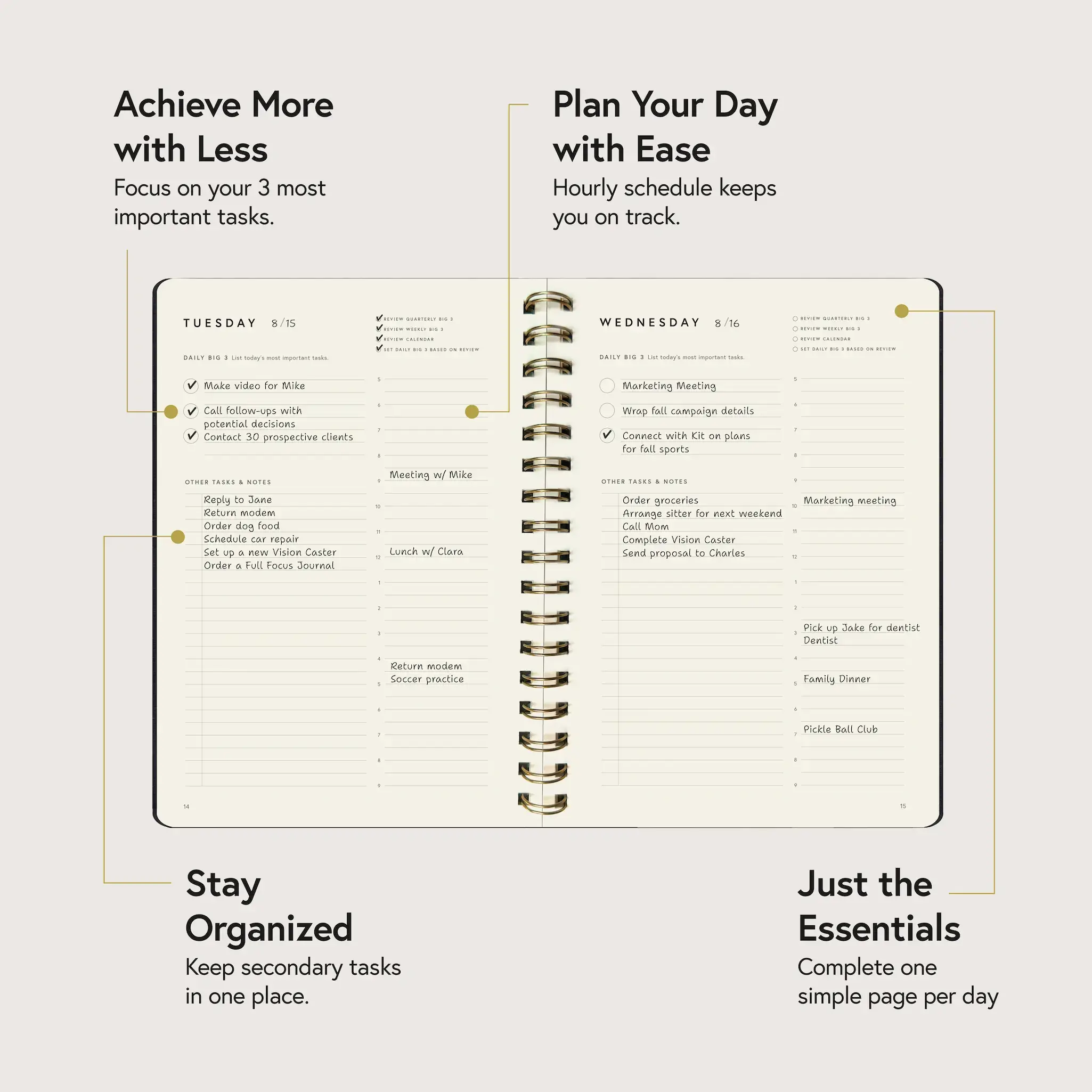 Full Focus Minimalist Planner - Image 4